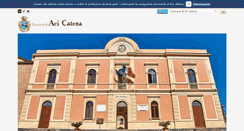 Desktop Screenshot of comune.acicatena.ct.it